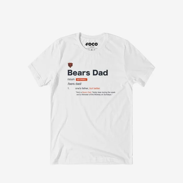Chicago Bears T-shirt définition papa