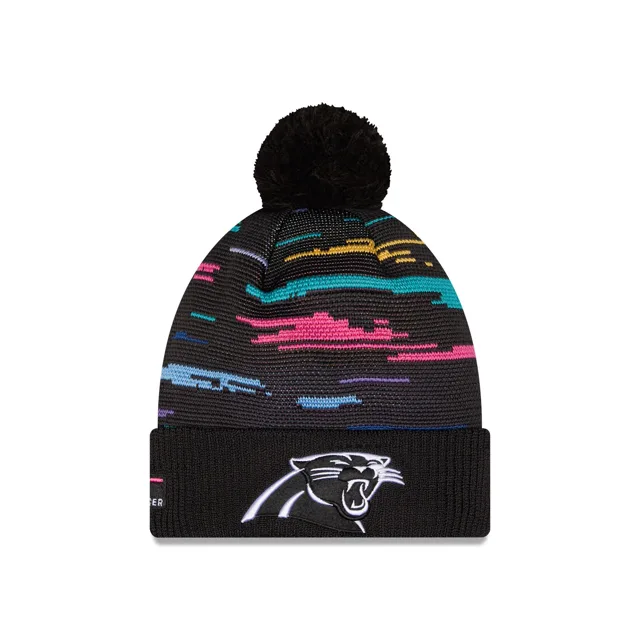 Carolina Panthers 2026 Bonnet en tricot à pompon Crucial Catch