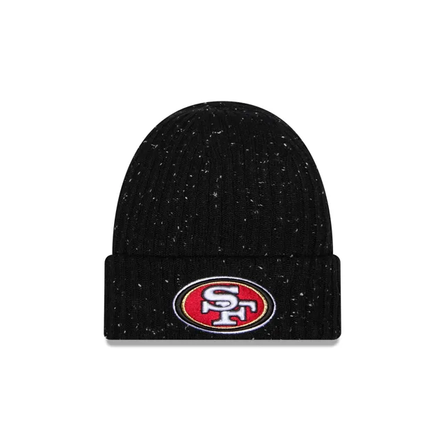 San Francisco 49ers Bonnet en tricot à revers moucheté