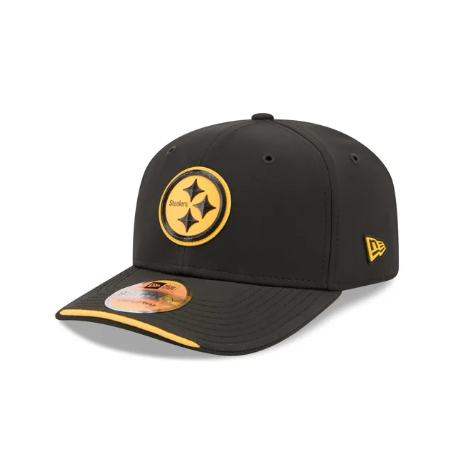 Pittsburgh Steelers 2026 Sideline 9SEVENTY Chapeau extensible à bouton-pression