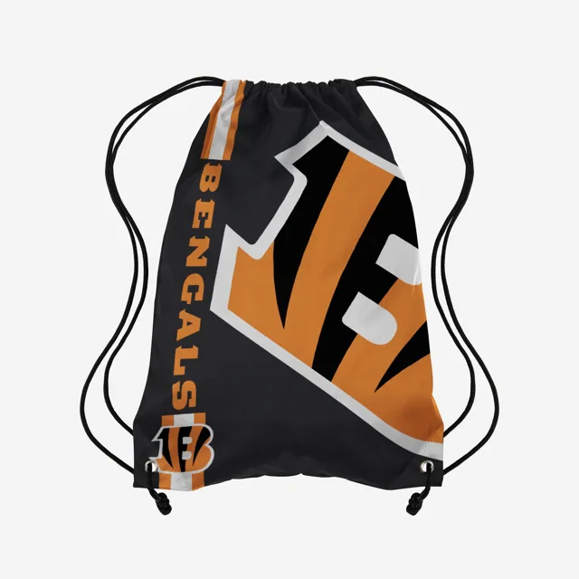 Cincinnati Bengals Sac à dos à cordon avec grand logo