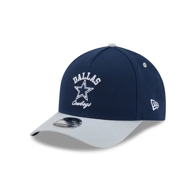 Dallas Cowboys Casquette Snapback à cadre en A avec graphique arqué 9FORTY M-Crown