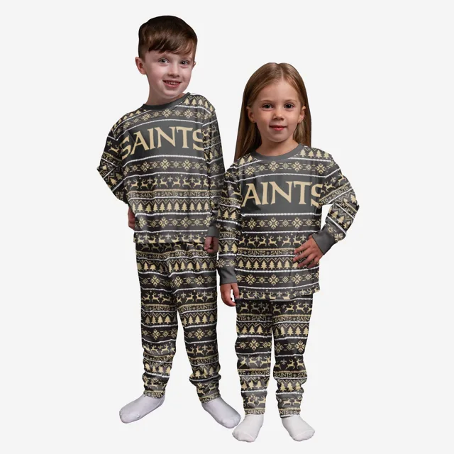 New Orleans Saints Pyjama de vacances en famille pour tout-petits