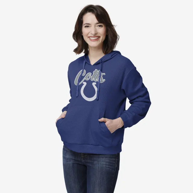 Indianapolis Colts Pull gaufré pour femme