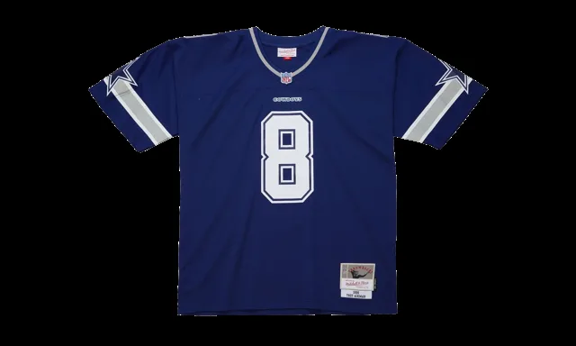 Maillot NFL Troy Aikman Dark "1996 Dallas Cowboys - Marine" LGJY4459 DCO96TAINAVY