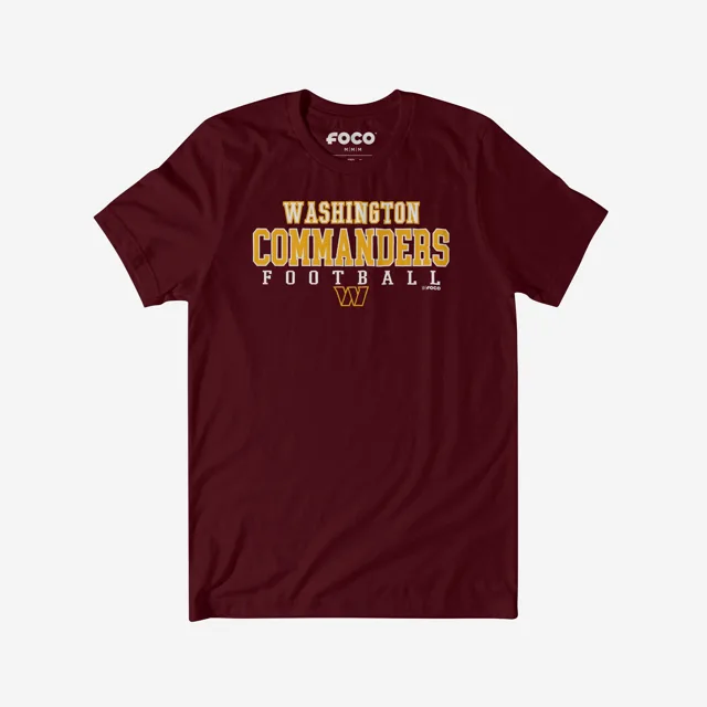 Washington Commanders T-shirt avec logo de football