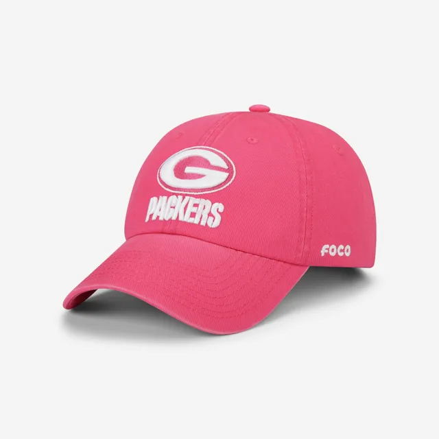 Casquette décontractée Green Bay Packers magenta et blanche