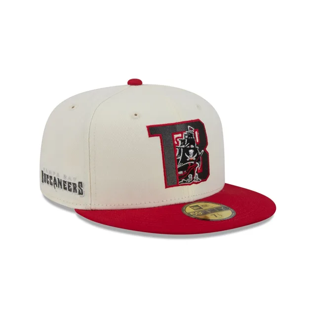 Tampa Bay Buccaneers Deceptor Chrome Blanc 59FIFTY Casquette ajustée
