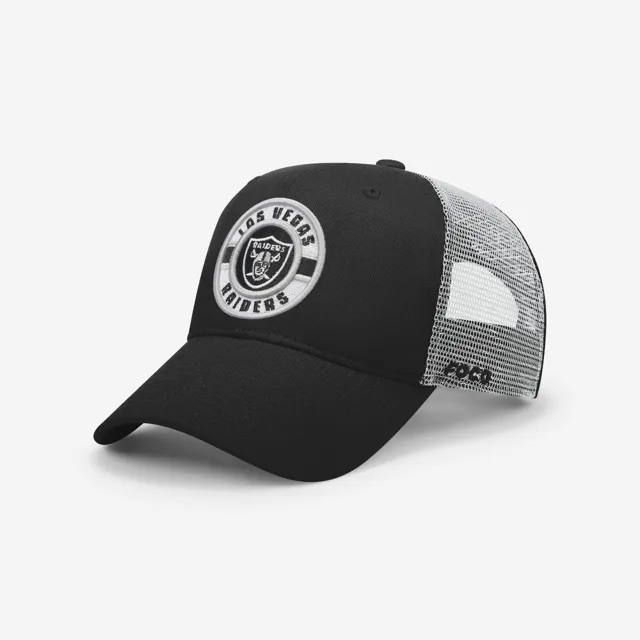 Casquette de camionneur bicolore Las Vegas Raiders Patch