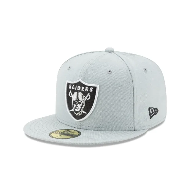 Las Vegas Raiders Casquette ajustée 59FIFTY grise