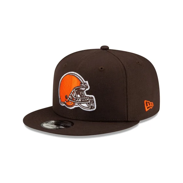 Cleveland Browns Casquette Snapback 9FIFTY marron basique