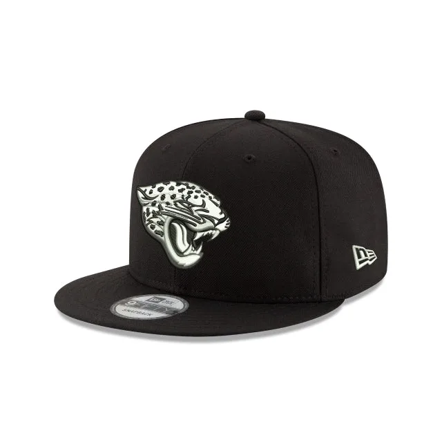 Jacksonville Jaguars Casquette Snapback 9FIFTY noire et blanche