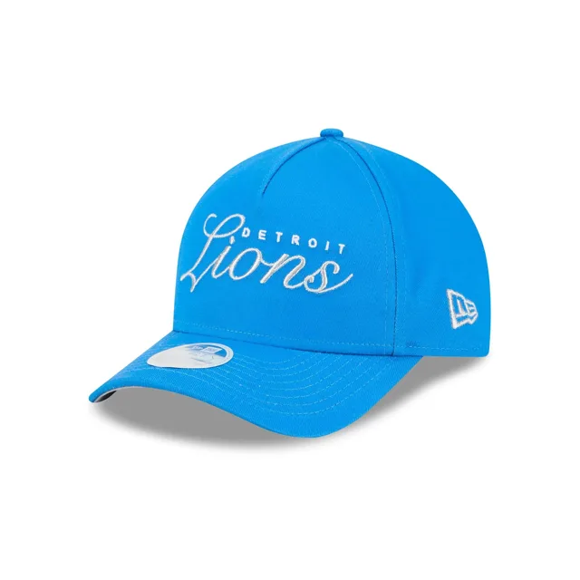 Detroit Lions Casquette snapback 9FORTY M-Crown A-Frame métallisée pour femmes