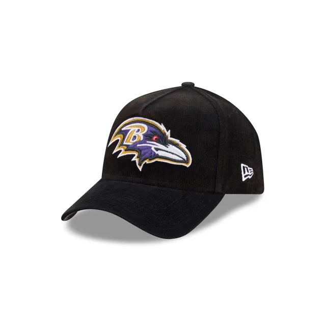 Baltimore Ravens Chapeau ajusté en velours côtelé Wale 59FORTY A-Frame
