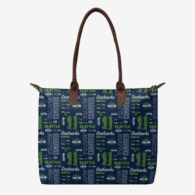 Seattle Seahawks Sac fourre-tout de la collection imprimée de style fougueux