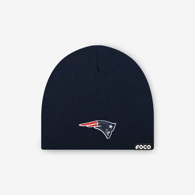 Bonnet tête de mort basique avec logo principal New England Patriots