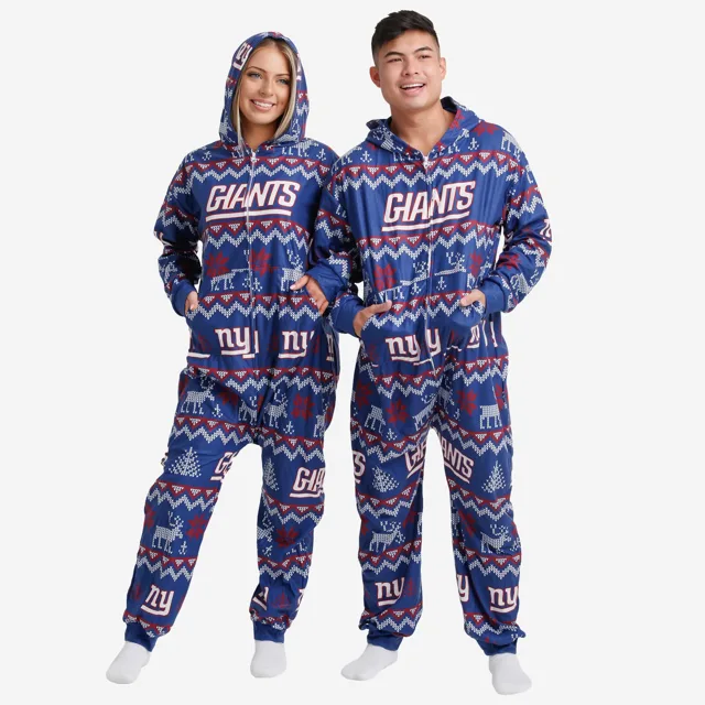 New York Giants Pyjama une pièce à motif laid