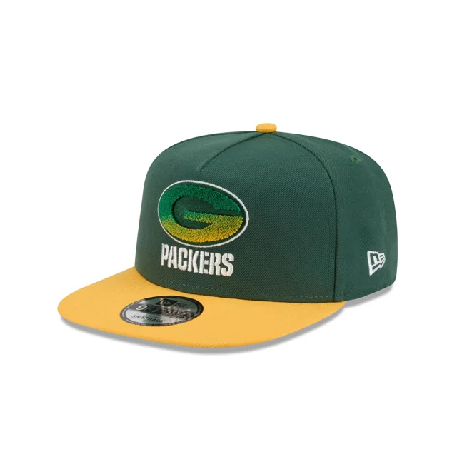 Green Bay Packers Fade Logo 9FIFTY Casquette Snapback A-Frame