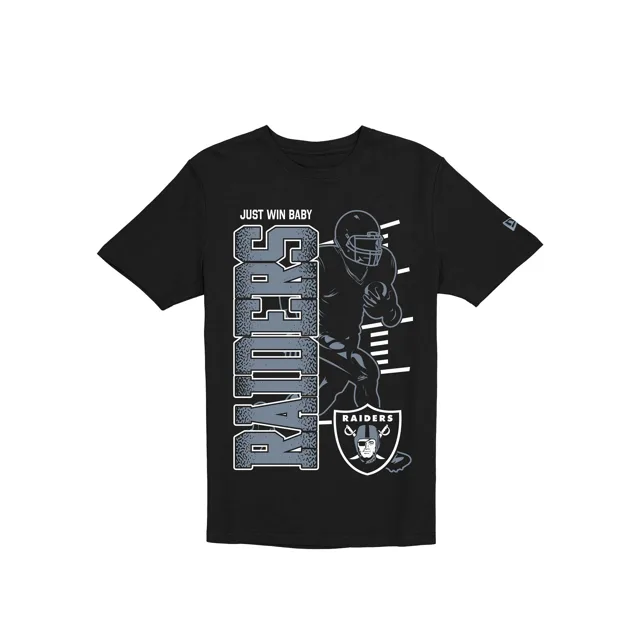T-shirt noir d'entraînement Las Vegas Raiders 2026