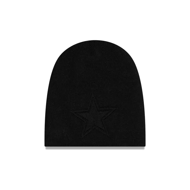 Dallas Cowboys Bonnet en tricot sans revers ton sur ton