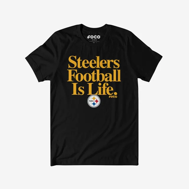 Pittsburgh Steelers T-shirt Le football est la vie