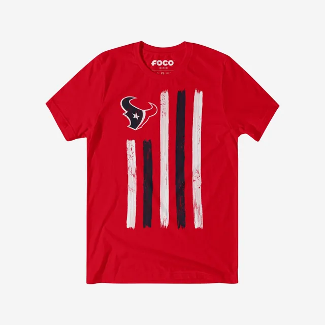 Houston Texans T-shirt drapeau coup de pinceau