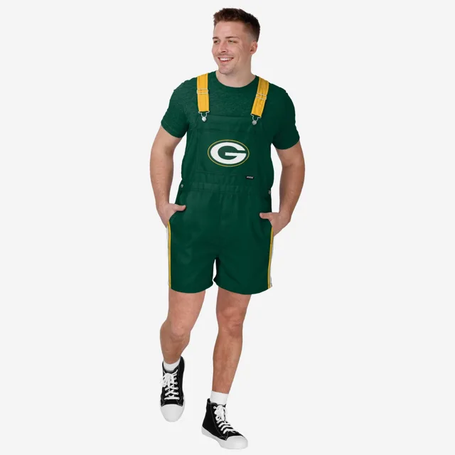 Green Bay Packers Cuissard à bretelles Team Stripe pour hommes