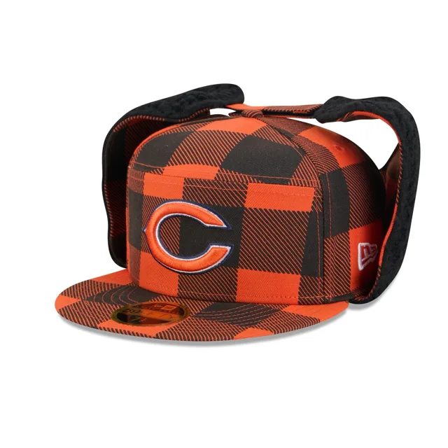 Chicago Bears Chapeau ajusté à panneau fendu avec oreilles de chien 59FIFTY