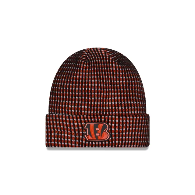 Cincinnati Bengals 2026 Bonnet tricoté à revers pour temps froid