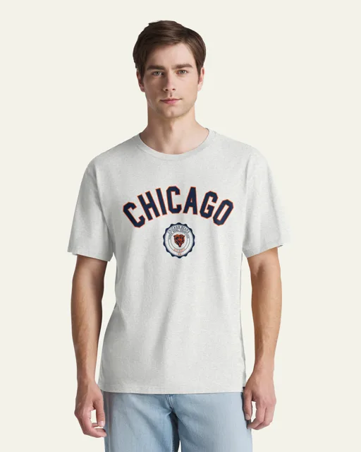 Chicago Bears CREST BEND '47 T-SHIRT QUOTIDIEN