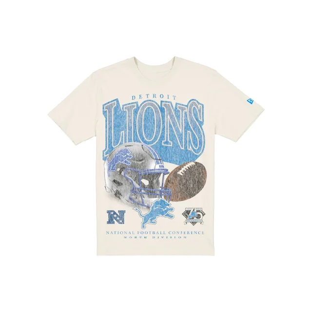 Detroit Lions T-shirt chromé à imprimé vieilli Sport Classics