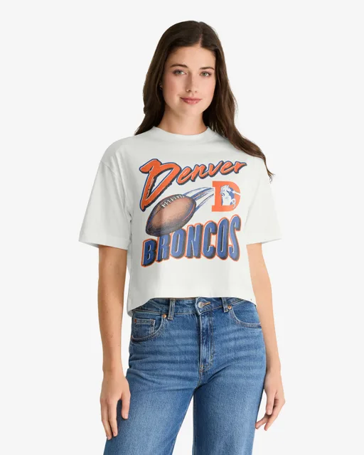 Denver Broncos HISTORIQUE DIME TIME '47 REED CITY TEE FEMME