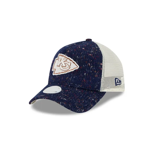 Kansas City Chiefs Casquette de camionneur en tricot 9FORTY A-Frame pour femmes