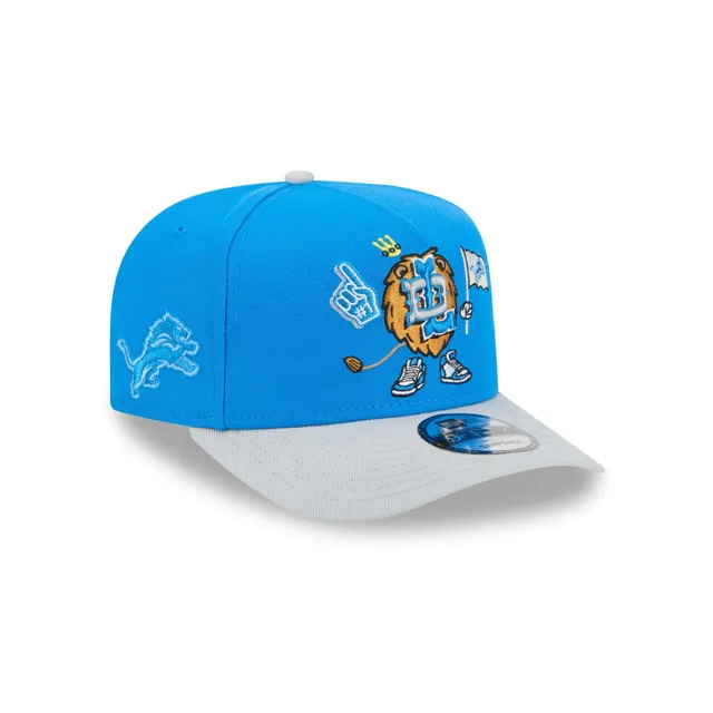 Chapeau Snapback Detroit Lions Cartoon 9FIFTY A-Frame