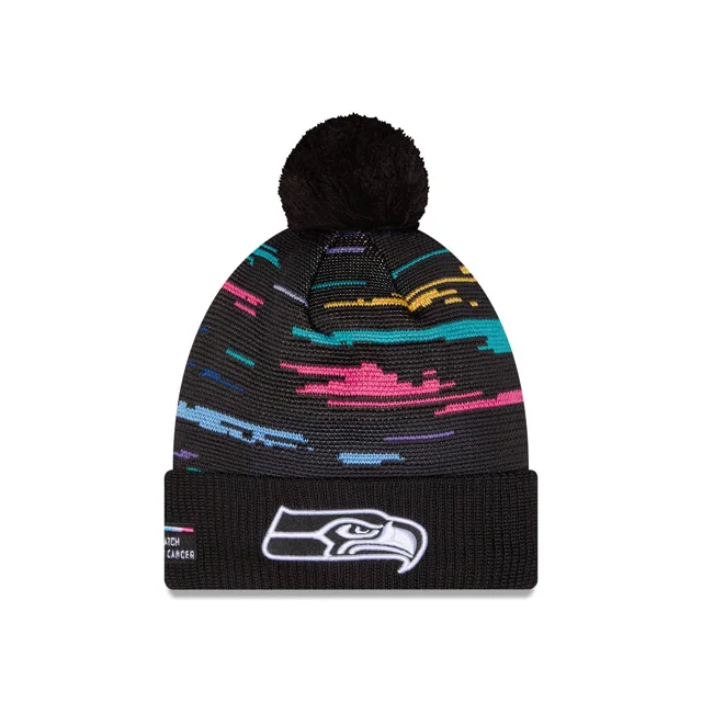 Seattle Seahawks 2026 Bonnet en tricot à pompon Crucial Catch