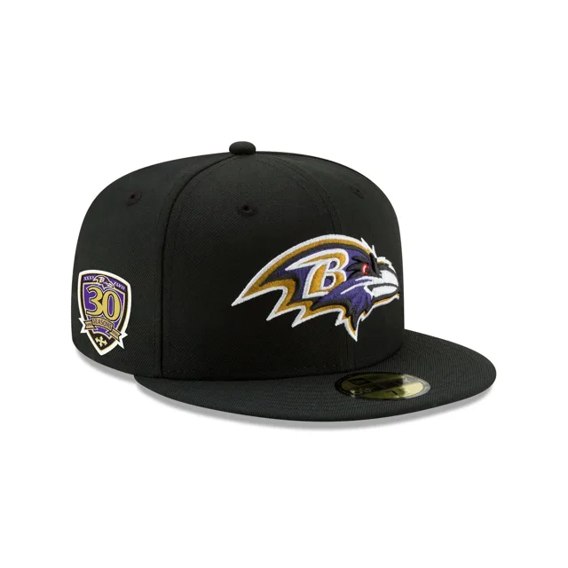 Baltimore Ravens 30e anniversaire 59FIFTY Chapeau ajusté
