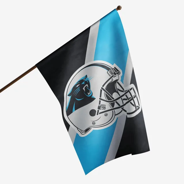 Casque Carolina Panthers Drapeau vertical