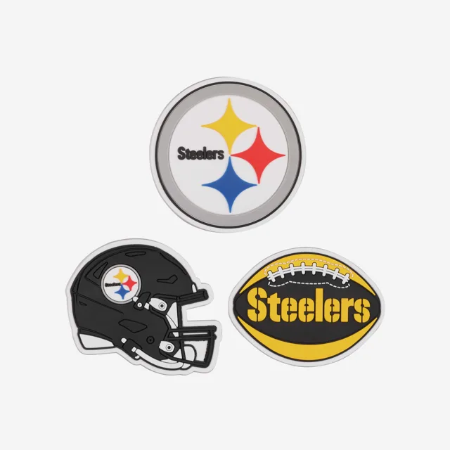 Pittsburgh Steelers Lot de 3 breloques fourre-tout pour hayon