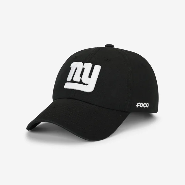 Casquette décontractée noire et blanche New York Giants