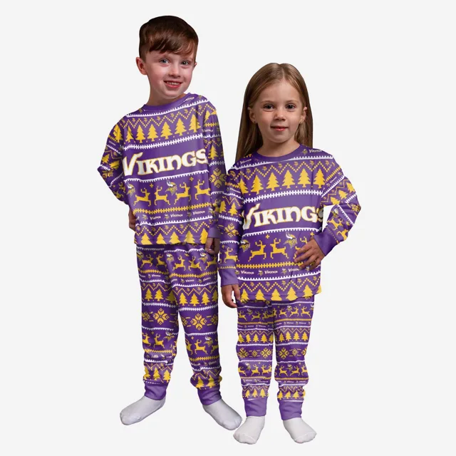 Minnesota Vikings Pyjama de vacances en famille pour tout-petits