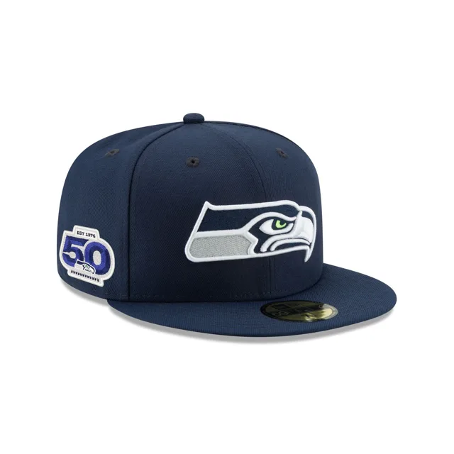 Seattle Seahawks 50e anniversaire 59FIFTY Chapeau ajusté