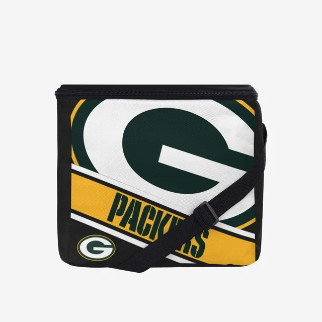Green Bay Packers Lot de 12 glacières à gros logo et rayures