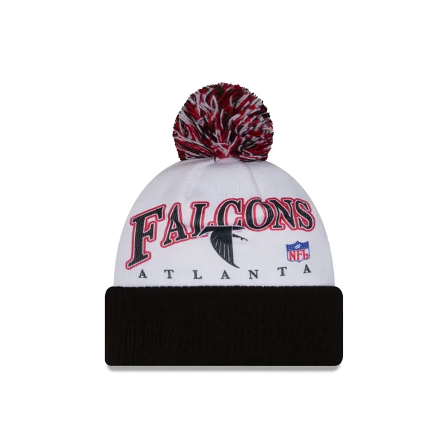 Bonnet tricoté à pompons Atlanta Falcons Spirit