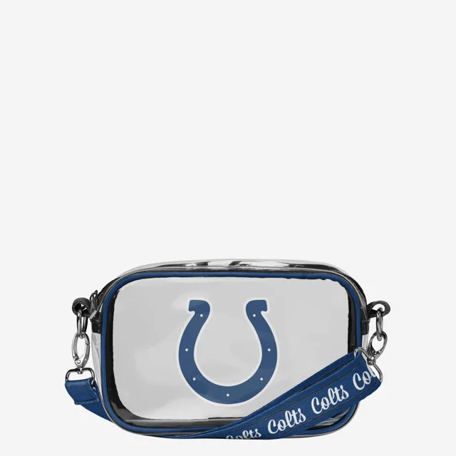 Sac à bandoulière transparent Indianapolis Colts Team Stripe