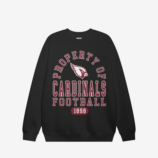Arizona Cardinals Propriété du sweat-shirt à col rond