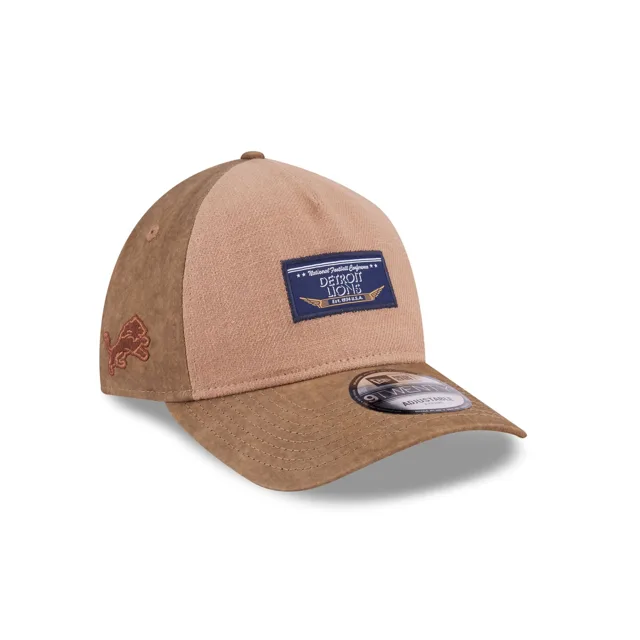 Detroit Lions Chapeau réglable en lin utilitaire 9TWENTY A-Frame