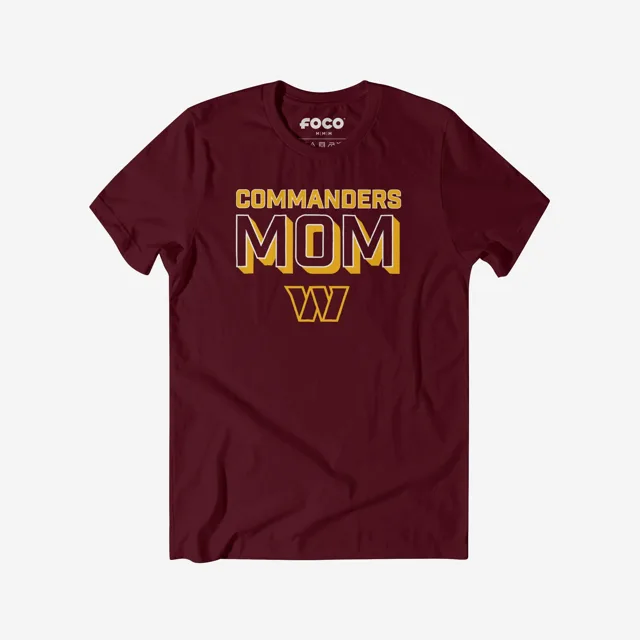 T-shirt maman de l'équipe Washington Commanders