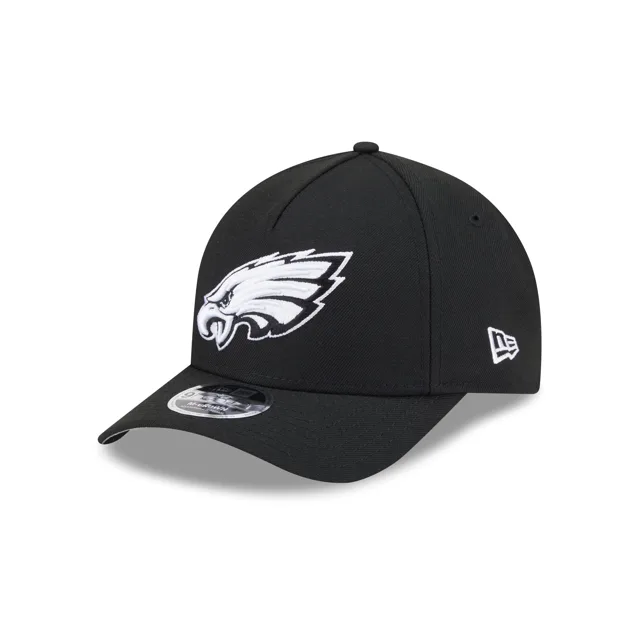 Philadelphia Eagles Casquette Snapback 9FORTY M-Crown A-Frame noire et blanche