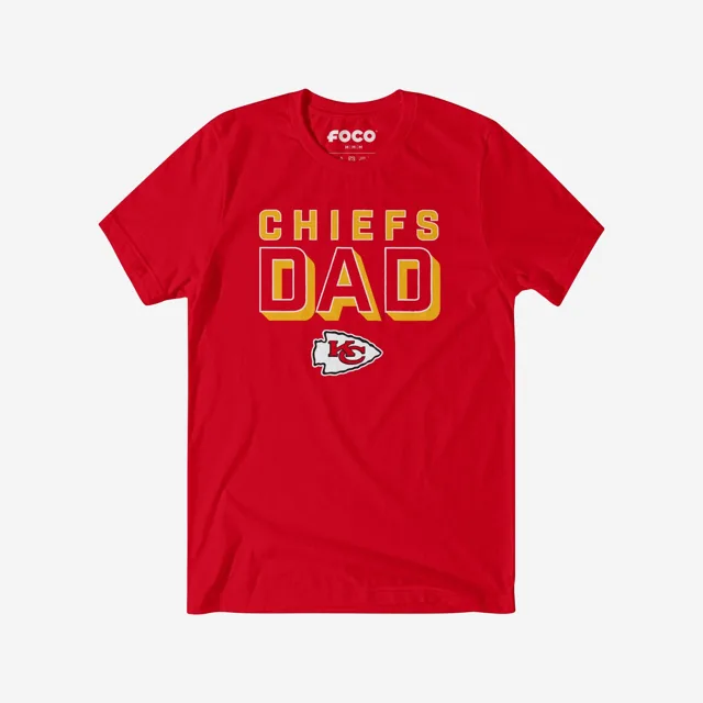 T-shirt papa de l'équipe Kansas City Chiefs
