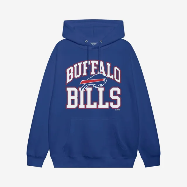 Buffalo Bills Sweat à capuche avec mot-symbole arqué